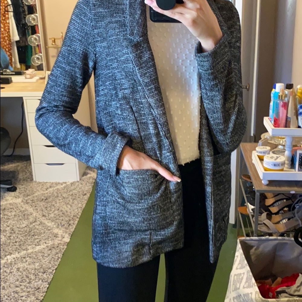 Topshop Tweed Blazer